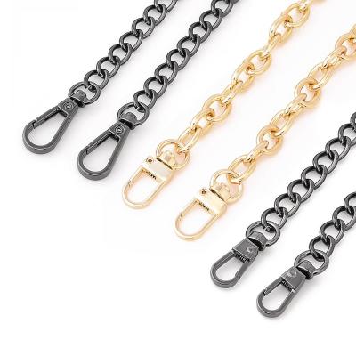 China Wholesale Eco - Friendly High - Grade Gold Silver Color Handbag Accessories Metal Plated Chain for sale