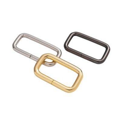 China Eco-firendly Alloy Luggage Hardware Accessories Tie Down Adjustable Metal Ring Buckles For Bags Belts Oval DIY for sale