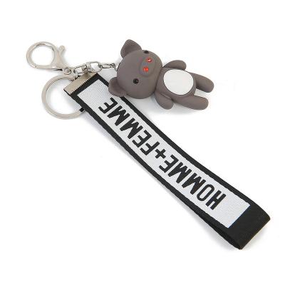 China Eco-firendly Custom Soft 2D/3D PVC Key Chains Render Rubber With Your Logo Wholesale Personalized Key Ring Label Cute for sale