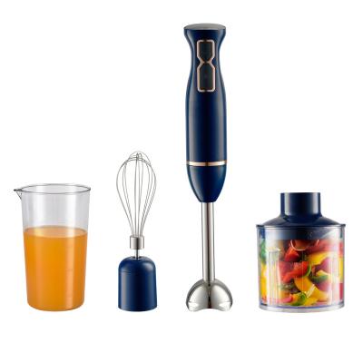 China Electric Household Immersion Hand Blender Household Kitchen Appliances Stainless Steel Stick Hand Blender for sale