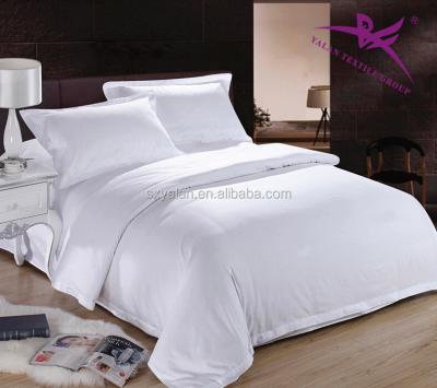 China Luxury plain/jacquard/dobby/white stripe cotton/satin/satin hotel bedding set sheet luxury manufacturer in china for sale