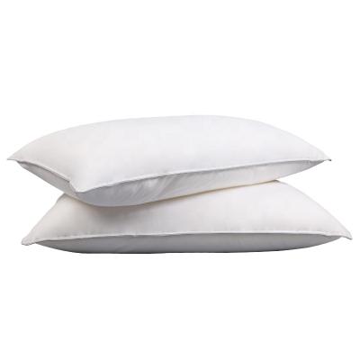 China High quality anti-static wholesale goose head pillow insert sleep baby&adult white color home hotel for sale