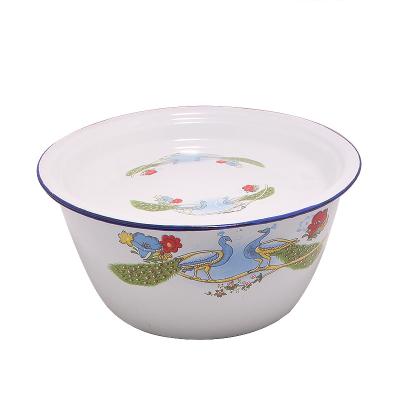 China Quality China Manufacturer Disposable Casserole Pot Cover Setenamel Fine Enamel Finger Bowl for sale