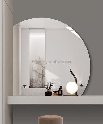 China JS2022-CR003 modern fashionable round cup makeup mirror for living room for sale