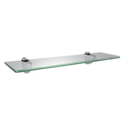 China Viable price JS2022-G003 cheap factory supply direct tempered glass shelf for bathroom /living room/showroom for sale