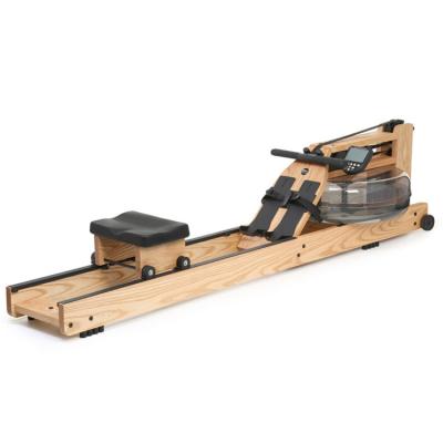 China Home Use Gym Water Air Rower Machine Wooden Rowing Machine Equipment Seated Steel Rowing Machine For Home Gym Use for sale