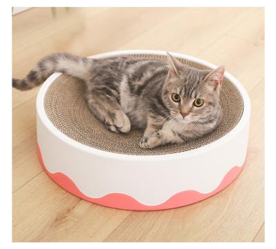 China Cat Scratching Pads Cardboard Box Viable Bed for Cats and Kitten for sale