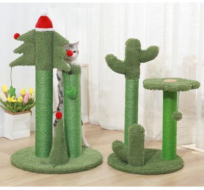 China Viable Christmas Tree Cat Scratching Forest Cat Scratcher for sale