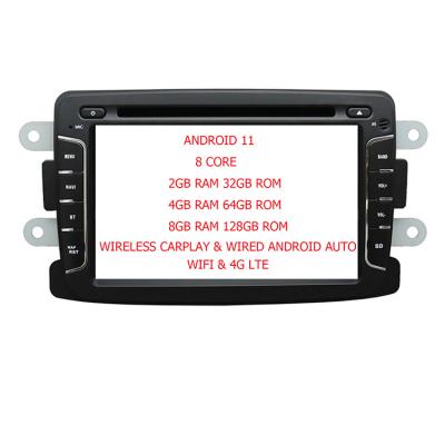 China ZYCGOTEC X1 8 GPS Core 1 Din Android 11 Car Radio For Dacia/Sandero/Duster/Renault/Captur/Lada/Xray 2/Logan 2 DVD Multimedia Player for sale