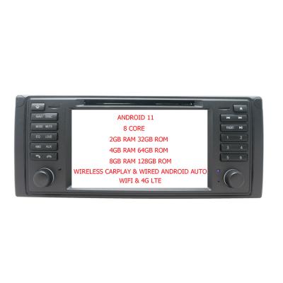 China ZYCGOTEC 8 Core GPS Car Radio Multimedia Player Android 11 Auto DVD Player for BMW X5 E53 E39 with wifi carplay for sale