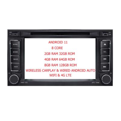 China ZYCGOTEC Android 11 GPS Car Multimedia Player 2Din Car DVD For Volkswagen Touareg Multivan Radio GPS Wifi 4G lte Carplay for sale