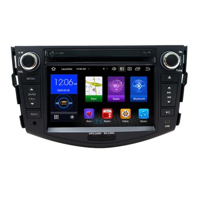 China 4GB RAM 64GB ROM Car Android GPS Navigation Player For Toyota RAV4 Rav 4 2006 -2012 2DIN Car Radio Stereo DVD Multimedia for sale