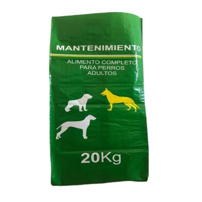 China Livestock Poultry Animal Feed Moisture Proof Packaging Bags For Dog Food Packing Plastic Bag for sale