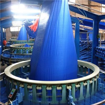 China Cheapest pp plastic bag polypropylene moisture proof woven fabric in colorful blue rolls pp woven fabric sale for sale