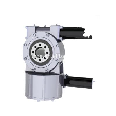 China Low Temperature Resistance Slewing Drive 2 Axis Tracker Solar Dual Housing Drive for sale