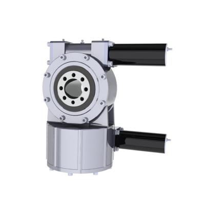 China Commercial self-locking gears slewing drive for solar panel tracking with electric motor cheap price in stock for sale