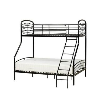 China Modern Dorm Bed School Furniture Metal Frame Bunk Bed For Adult for sale