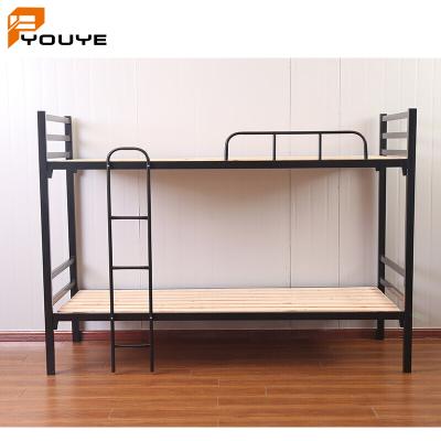 China School Furniture Modern Student Dormitory Metal Iron Double Steel Bunk Bed for sale