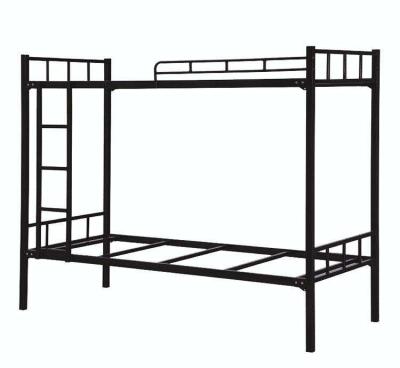 China High Quality Cheap Adult Double Dormitory Bed Wrought Iron Bed for sale