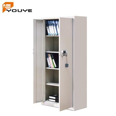 China Double Door Electronic Embedded Drawer Lock Password Lock Document File Storage Steel Security Cabinet for sale