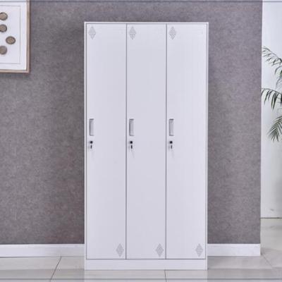 China All Kinds Of Lock System Multi Colors Wardrobes 3 Doors Bedroom Almirah Wardrobe for sale