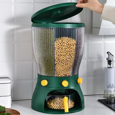 China New Design Stocked Hot Selling 20 Kg Sealed Rice Tank Storage Box Cereal Dispenser Rice Storage Container Rice Bucket for sale