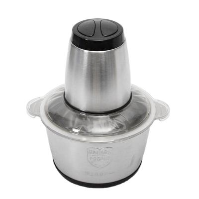 China Car Stainless Steel Chopped 2l 3l Portable Multifunctional Mini Professional Commercial Household Meat Grinder for sale