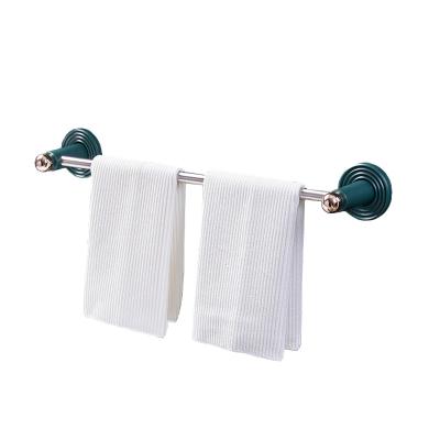 China Wholesale Stainless Steel Simple Wall Mounted Bathroom Heater Home Use Products Adhesive Poles Towel Holders for sale