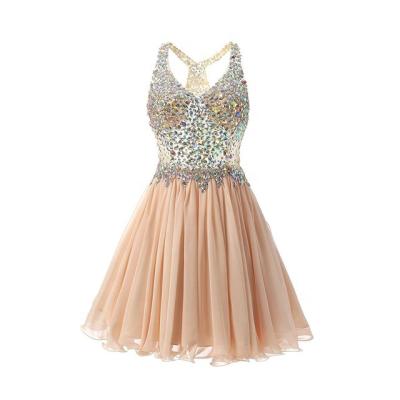 China Sexy Dry Cleaning Girls Formal Dress Homecoming Dresses Shorts Backless Short Prom Dress For Party Wear for sale