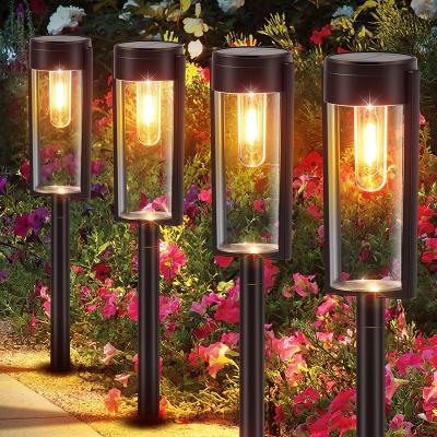 China Super Bright Solar Outdoor Lights Solar Powered Landscape Path Lights Automatically ON/OFF for sale