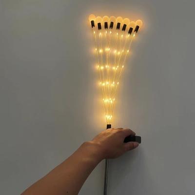 China Residential Led Outdoor Decorative Solar Powered Firefly Garden Light for sale