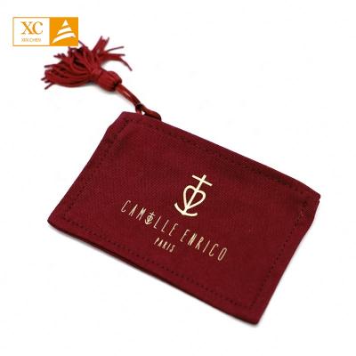 China Eco-friendly original quality brand low price famous jewelry bag logo for sale