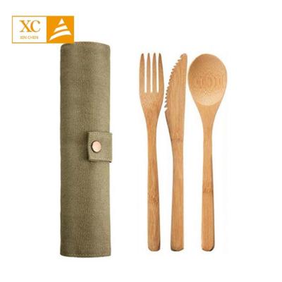 China OEM ODM factory price dinnerware bag eco viable promotional custom cutlery bag reusable cutlery bag for sale