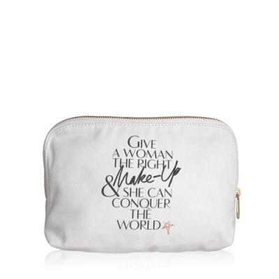 China Custom Eco Friendly Eco Friendly Make Up Personal Travel Bulk Make Up Cosmetic Bag With Logo for sale