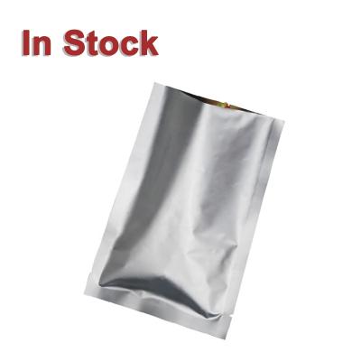 China Moisture Proof In Stock And Custom Made Best Barrier Silver Aluminum Foil Vacuum Sealing Bag For Long Term Food Storage for sale