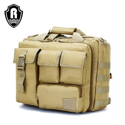 China Camouflage Anti-theft Outdoor Shoulder Bag Launched Bag Universal Tactical Briefcase Computer Backpack Handbag Tactical Bag for sale