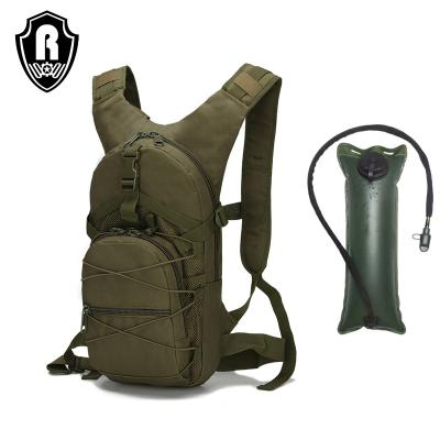 China Anti-theft Outdoor Hunting Molle Camel Bag Military Nylon Hydration Backpack With Bladder Tactical 3L Water Bag for sale