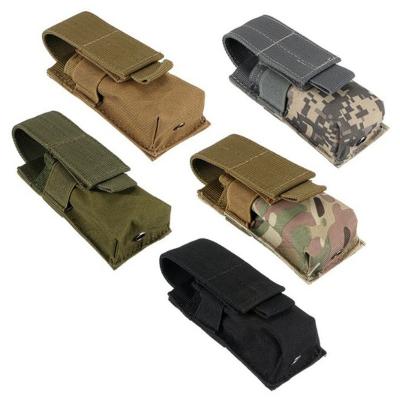 China Water Proof Flashlight Single-Link EDC Tool Bag Small Molle Accessory Tactical Bag M5 Outdoor Multi-Function Tactical Flashlight Bag for sale