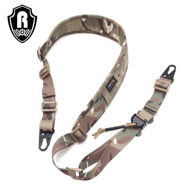 China Outdoor Activity CORDURA Quick Adjust Multifunctional Tactical Rope Double Point Quick Release Shoulder Strap Lanyard Outdoor Task for sale