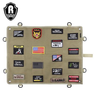 China Outdoor Activity Hot Selling Armband Hook&loop Badge Storage Cloth Multifunctional Foldable Tactical Living Room Decoration Mat Customize for sale