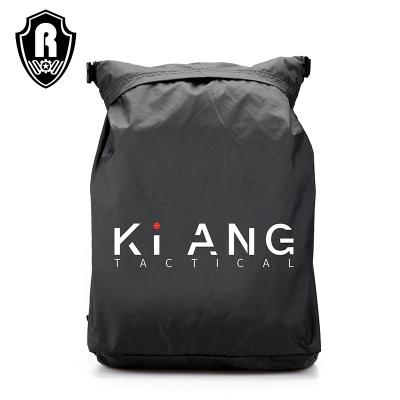 China Build 2022 High Quality Custom Logo Waterproof Nylon Sport Gym Backpack Drawstring Pull Out Quick Gym Bag 23L for sale