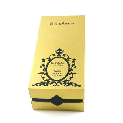 China Recyclable Custom Rigid Boxes Perfume Sample Box Packaging for sale