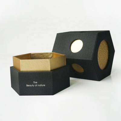 China Recyclable Black Special Paper Packaging Box for sale