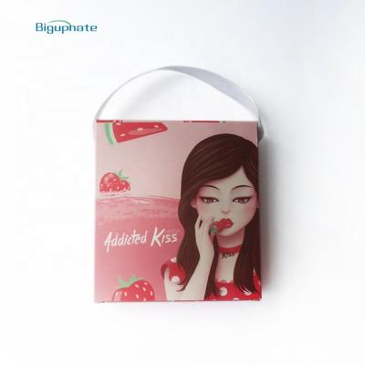 China Recyclable New Arrive Private Label Shiny Custom Paper Eyelash Box Cosmetic Packaging for sale