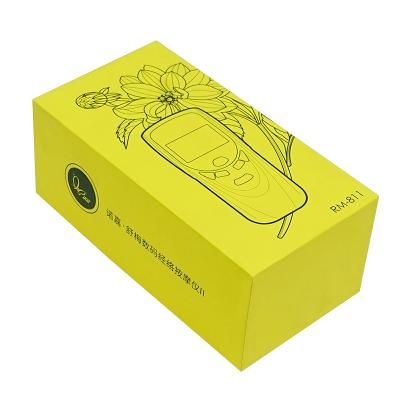 China Recyclable Custom Luxury Small Electronic Product Recycled Color Printing Logo Packaging Paper Box for sale