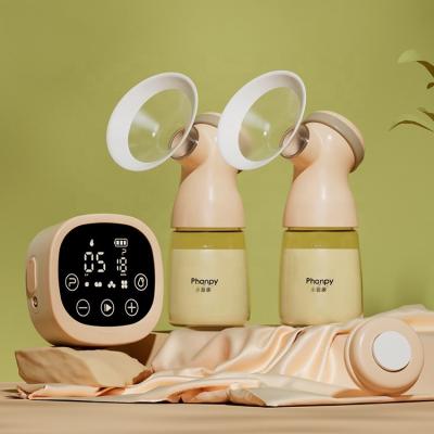 China Electric Breast Pump Phanpy Amazot BPA Free Battery Powered Milk Free Silicon Electric Competitive Price for sale