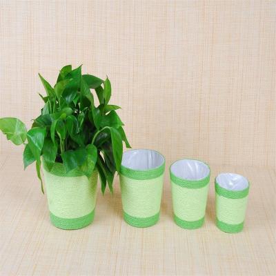 China CLASSIC ECO-Friendly Indoor Decoration Paper Handmade Flower  Plant pots WY13-`123 for sale