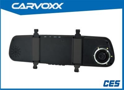 China microplaqueta dupla do espelho de Rearview DVR do carro da câmera de 2.0M CMOS Allwinner à venda