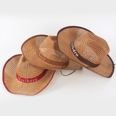 China Character Wide Brim Summer Beach Surf Straw Cowboy Hat Men Made In Mexico for sale