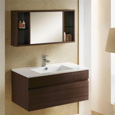 China Modern Water Resistant Shelves Style Vanity Cabinet Modern Doors for sale